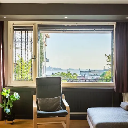 Flat With Fascinating Bosphorus View In Besiktas Διαμέρισμα